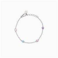 Bracciale Mabina Bambino Rainbow in Argento Zircone 533871-14 - 533871-14